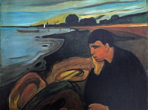 Melankoliaa tekijältä Edvard Munch